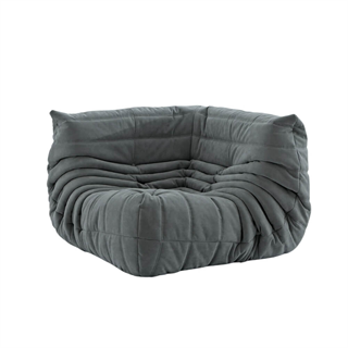 Ligne Roset Togo Anthracite Corner Seat Anthracite