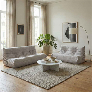 Ligne Roset Togo Large Pearl Üçlü Kanepe