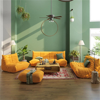 Ligne Roset Togo Small Curry İkili Kanepe