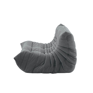 Ligne Roset Togo Small Dark Grey İkili Kanepe