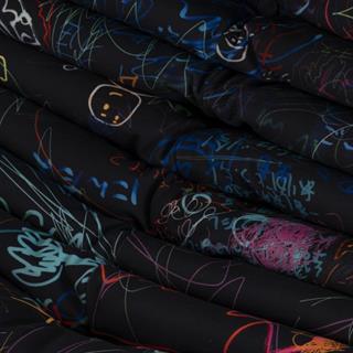 Togo Tekli Koltuk-Kumaş Tam Noir-(Grade C)