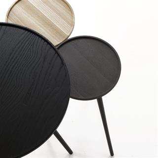 Ligne Roset Linden Anthracite Large Yan Sehpa 