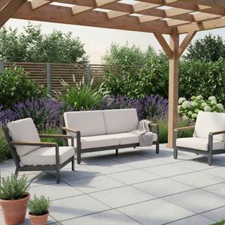 Loft Anthracite Lounge Set