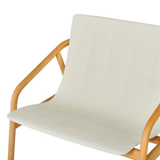 Serralunga Loungette White Armchair