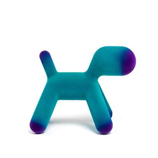 Puppy M Köpek Heykeli Turquoise (10)-(Outdoor)