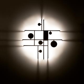 Manifesto Duvar Lambası-Black