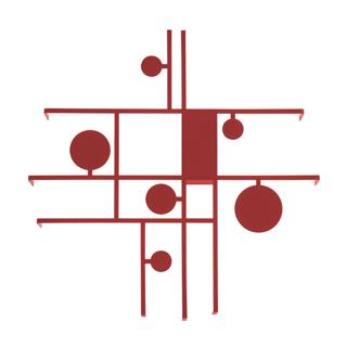 Manifesto Duvar Lambası-Red