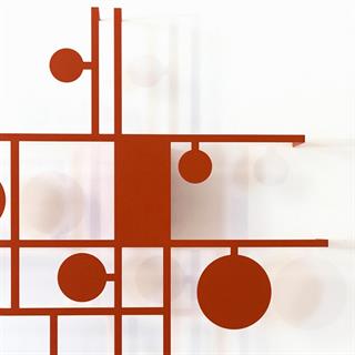 Manifesto Duvar Lambası-Red