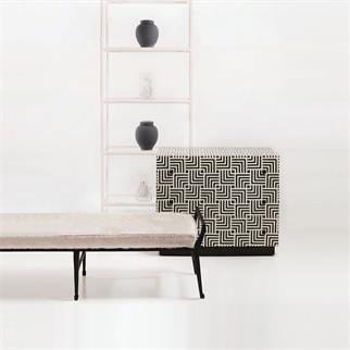 Bernhardt Mansfield Cream Bench