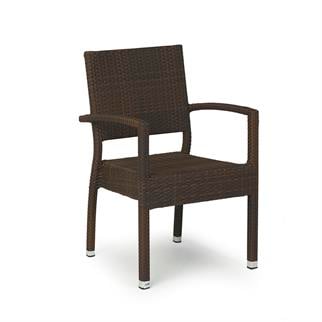 Brightmax Massa Brown Kollu Sandalye