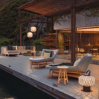 Dedon Mbrace Pepper Daybed