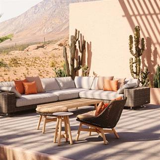 Dedon Mbrace Chalk Yüksek Yan Sehpa