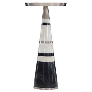 Bernhardt Meridian Black White Side Table