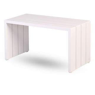Trica Metal Şeritli White Sehpa