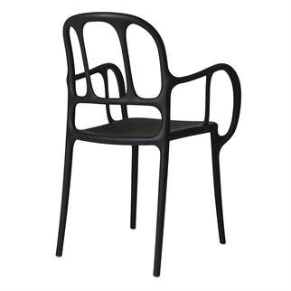 Magis Milà Black Armchair