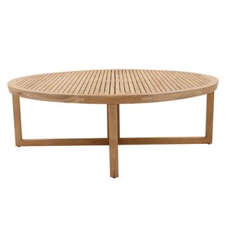 Alfresco Milan Yuvarlak Bahçe Orta Sehpası