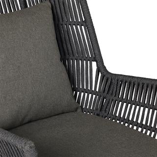 Kayu Teak Minoto Lounge Yüksek Sırtlı Koltuk