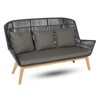 Kayu Teak Minoto Üçlü Kanepe