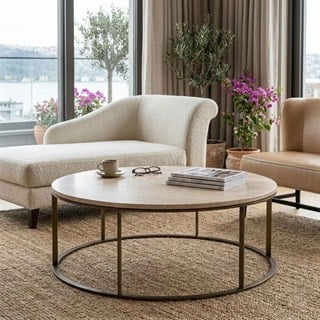 Mitchell Gold Bob Williams Allure Natural Orta Sehpa