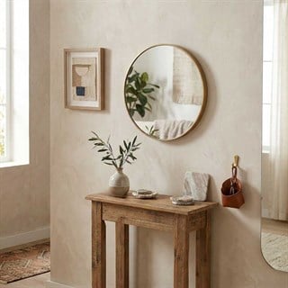 Mitchell Gold+Bob Williams Emery Yuvarlak Ayna