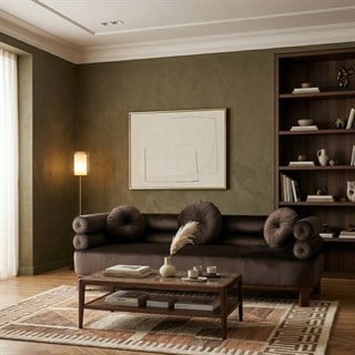 Mitchell Gold+Bob Williams Lucy Velvet Üçlü Kanepe