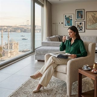 Mitchell Gold+Bob Williams Trent Ecru Koltuk