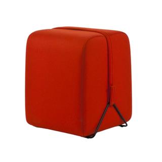 Mobidec Puf-Kumaş Alc.Dots Goya Red (3096)-(Grade S)