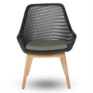 Kayu Teak Monaco Hasır Sandalye