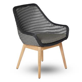 Kayu Teak Monaco Hasır Sandalye