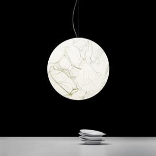 Davide Groppi Moon Matt White Rose Pendant