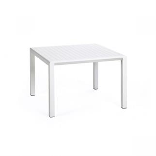 Nardi Aria 60 Square White Coffee Table