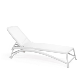 Nardi Atlantico Bianco 2 Şezlong 2 Sehpa 1 Şemsiye Takımı