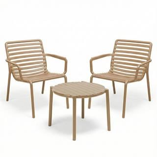 Nardi Doga Cappuccino Garden Set