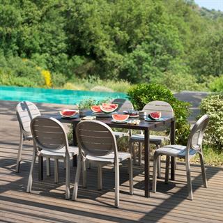 Nardi Erica Tortora İstiflenebilir Kolsuz Sandalye