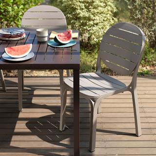 Nardi Erica Tortora İstiflenebilir Kolsuz Sandalye