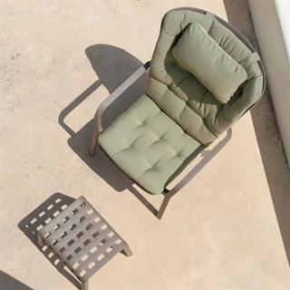 Nardi Folio Tortora Chair and Ottoman Set