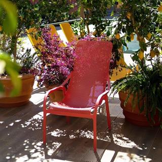 Nardi Net Corallo Step Anthracite Garden Set