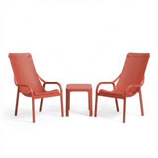 Nardi Net Lounge Corallo Koltuk Sehpa Takımı