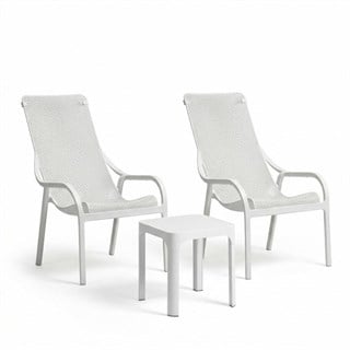 Nardi Net Lounge Koltuk Sehpa Takımı