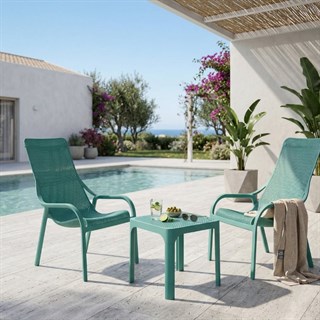 Nardi Net Lounge Salice Koltuk Sehpa Takımı