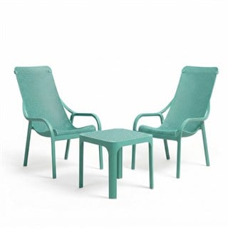 Nardi Net Lounge Salice Koltuk Sehpa Takımı