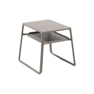 Nardi Net Pop Tortora Garden Armchair and Side Table Set