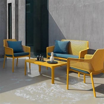 Nardi Net Relax Senape İstiflenebilir Koltuk