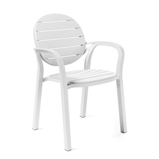 Nardi Palma Bianco İstiflenebilir Kollu Sandalye