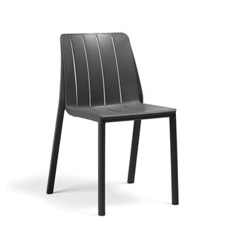 Nardi Tevere Tiberina Anthracite 6 Kişilik Masa Takımı
