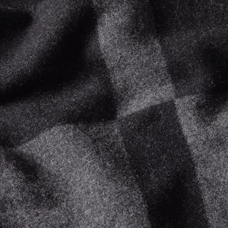 Ralph Lauren Northam Charcoal Black Throw Blanket