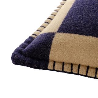 Ralph Lauren Northam Navy Camel Kırlent