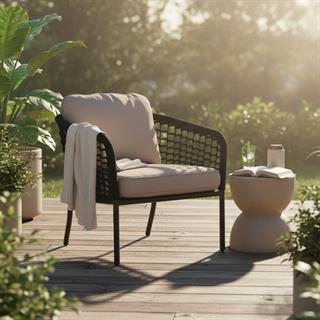 Nuu Garden Dlyan Black Balcony Set