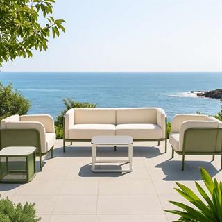 Nuu Garden Mesh 5 Parçalı Bahçe Oturma Grubu