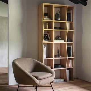 Oak Z Rack Kitaplık-Small